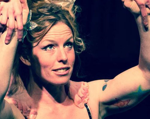 photo of aimee hancock, core faculty and dance trapeze coach